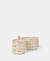 Kiki Aufbewahrungskörbe, 2er-Pack - Flower Market