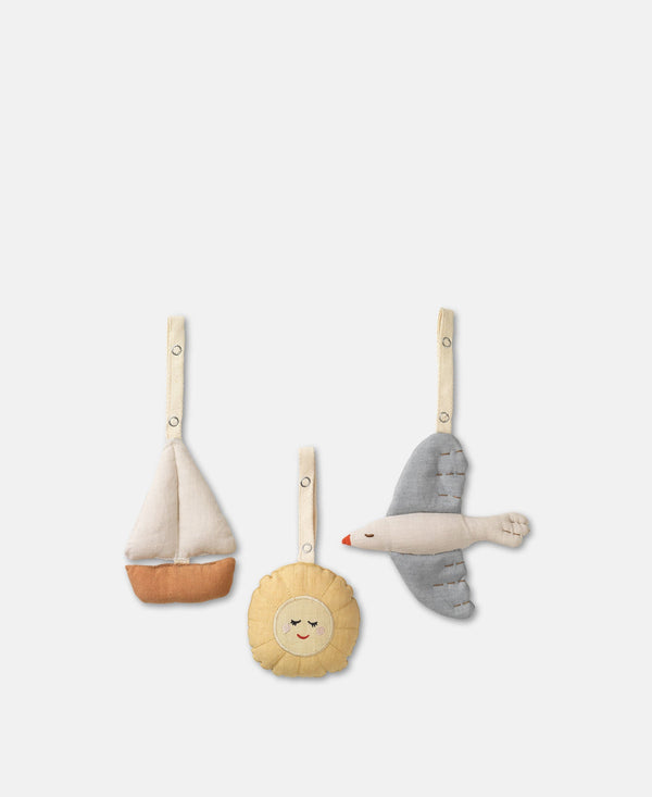 3er-Pack Spielzeug, Sailboats